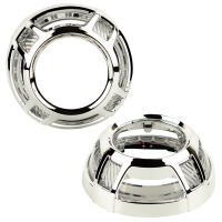 Маски для автомобільних лінз DriveX MS A-108 3.0" Silver White