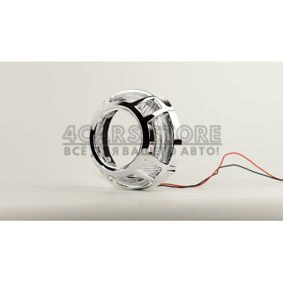 Маски для автомобильных линз DriveX MS A-108 3.0" Silver White