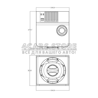 Сабвуфер активний Decker DSW-250 Сабвуфер активний Decker DSW-250